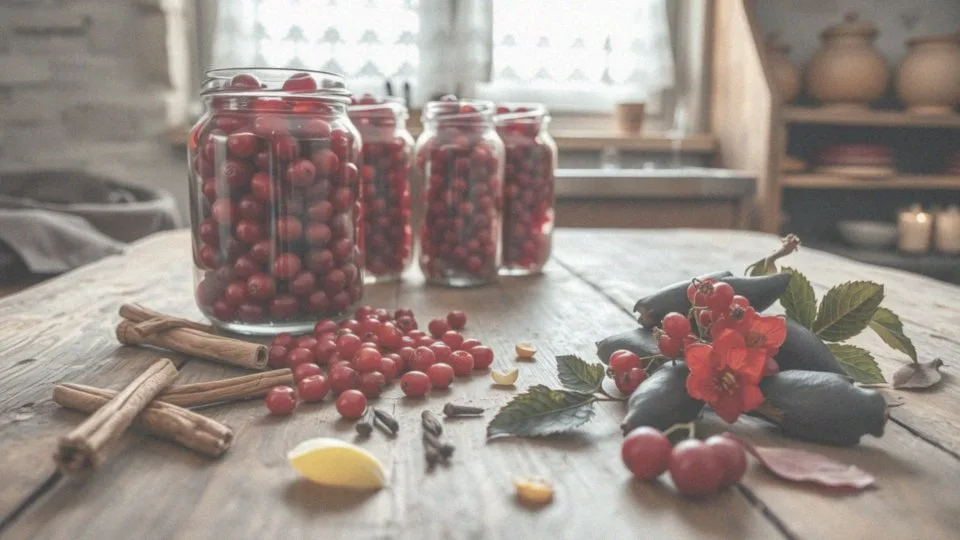 Jakie są dodatkowe aromaty, które można dodać do nalewki z jarzębiny?