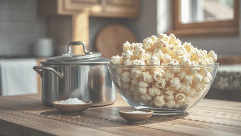 Czym różni się domowy popcorn od popcornu kupnego?