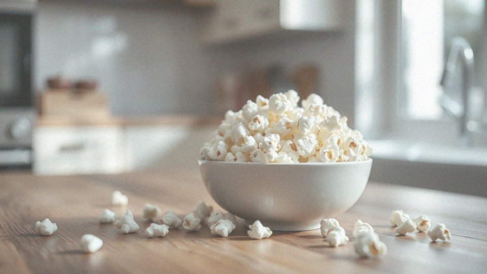 Jak kontrolować ilość kalorii w popcornie?