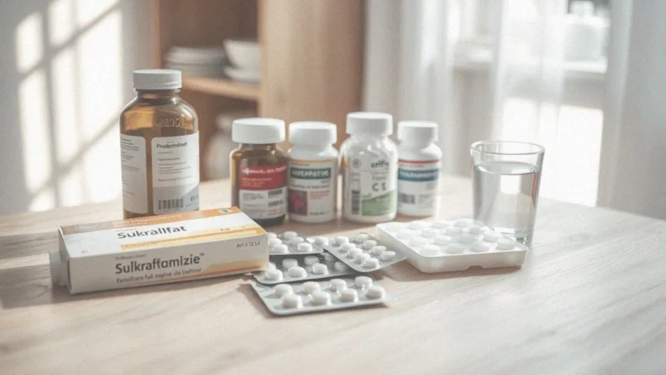 Jakie są interakcje sukralfatu z innymi lekami?