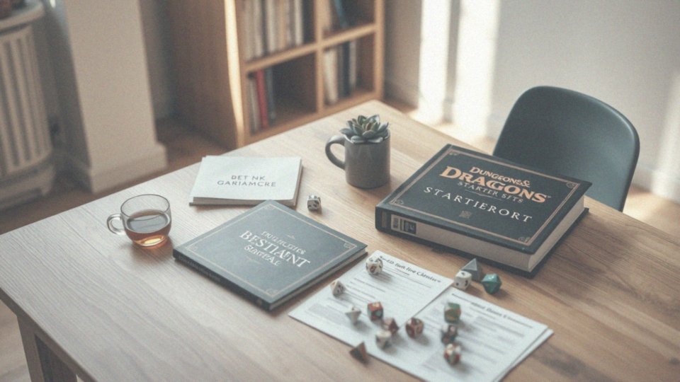 Co zawiera Zestaw Startowy D&D?