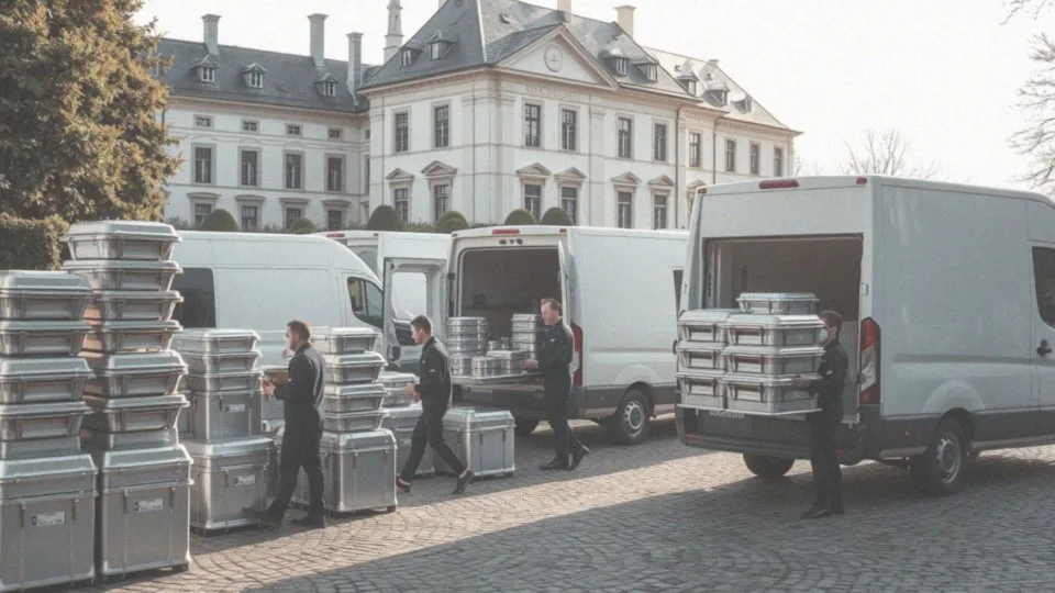 Jak wygląda logistyka dostawy cateringu w przypadku większych imprez?