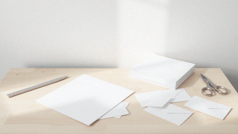 Jakie są alternatywne rozmiary kopert, które można wykonać z kartki A4?
