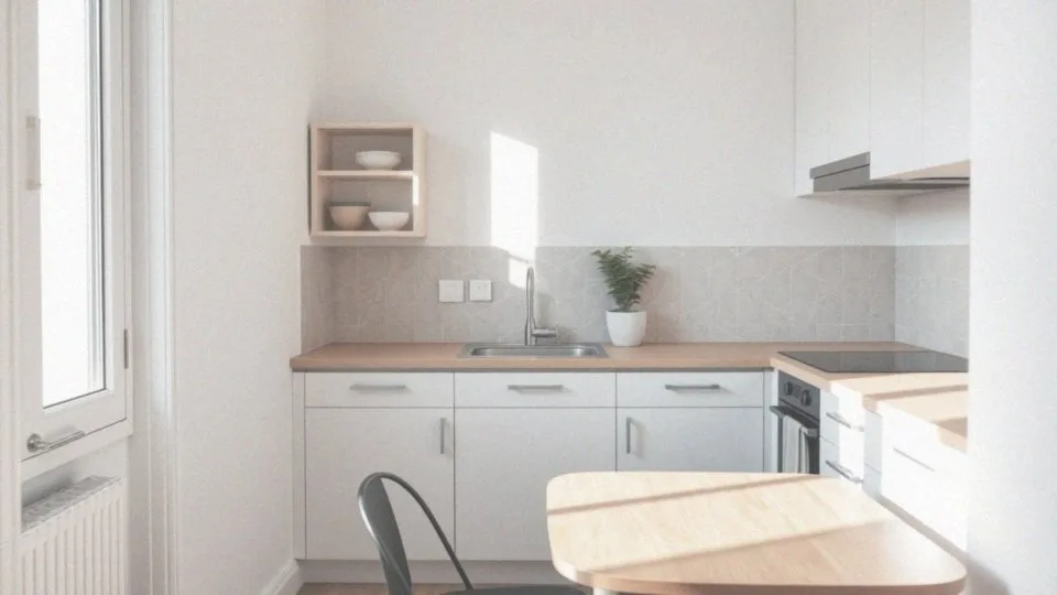 Jakie elementy wzmacniają estetykę małego aneksu kuchennego?