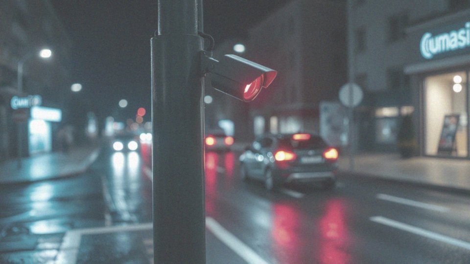 Dlaczego kamera rejestruje czerwony błysk?