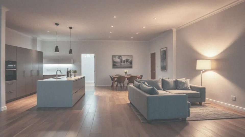 Jakie oświetlenie wybrać do salonu z aneksem kuchennym?