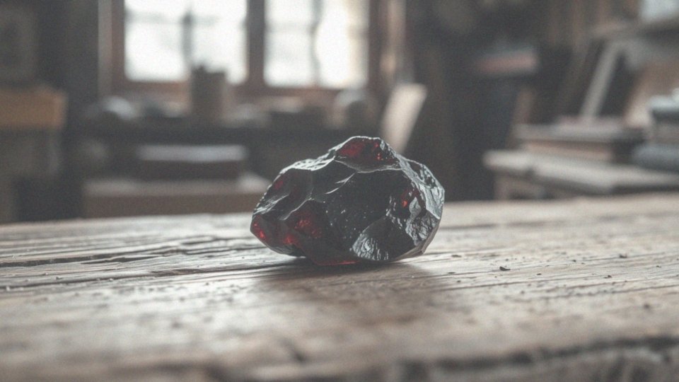 Dlaczego granat jest uważany za szczęśliwy kamień dla Koziorożca?
