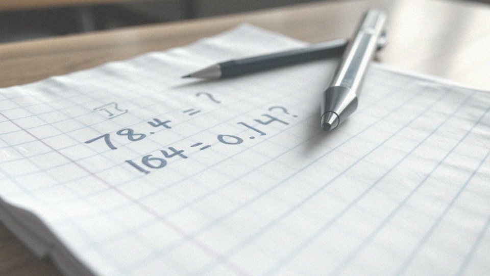 Jak zamienić wyrażenie 784 : 0,14 na dzielenie przez liczbę naturalną?