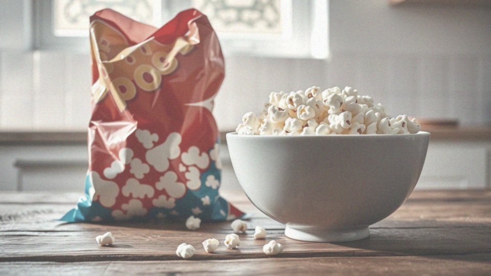 Dlaczego należy unikać gotowych produktów popcornowych?
