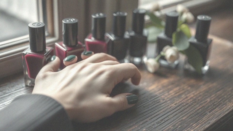 Jakie są najlepsze stylizacje paznokci do butelkowej zieleni?