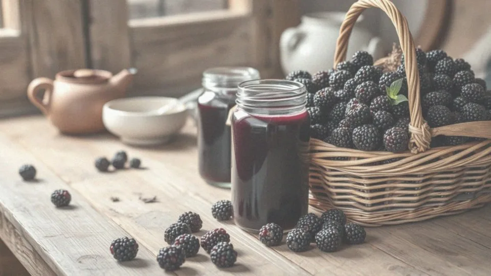 Sok z jeżyn jak zrobić? Prosty przepis na pyszny napój