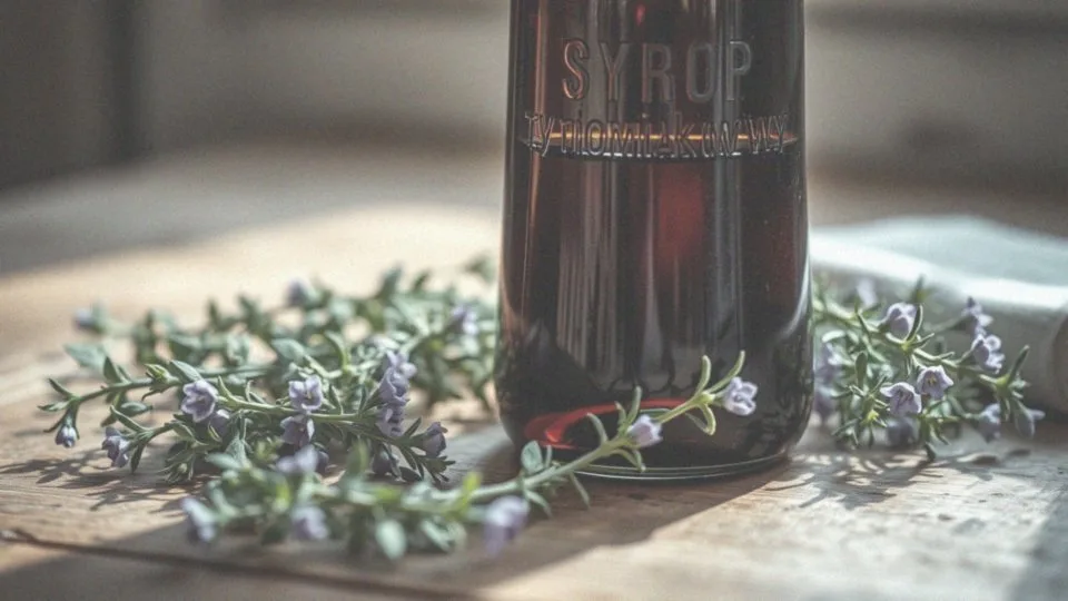 Syrop tymiankowy złożony – skład, działanie i wskazania