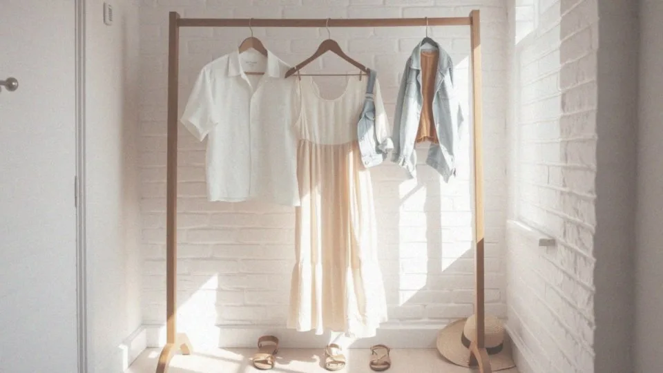 Szafa kapsułowa na lato – kluczowe elementy i porady stylizacyjne